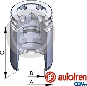 AUTOFREN SEINSA D025241 - Pistone, Pinza freno autozon.pro