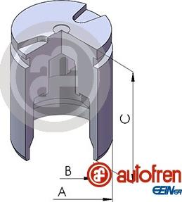 AUTOFREN SEINSA D025281 - Pistone, Pinza freno autozon.pro