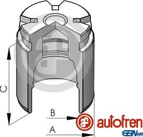 AUTOFREN SEINSA D02578 - Pistone, Pinza freno autozon.pro