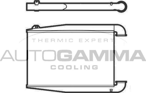 Autogamma 404984 - Intercooler autozon.pro