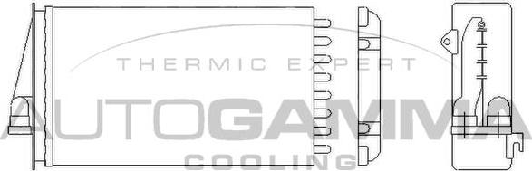 Autogamma 104936 - Scambiatore calore, Riscaldamento abitacolo autozon.pro