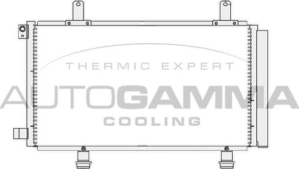 Autogamma 104439 - Condensatore, Climatizzatore autozon.pro