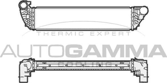 Autogamma 104596 - Intercooler autozon.pro