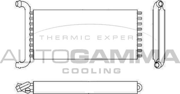 Autogamma 104546 - Scambiatore calore, Riscaldamento abitacolo autozon.pro