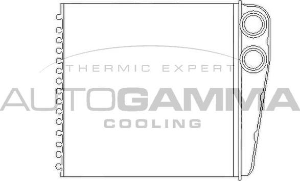 Autogamma 104886 - Scambiatore calore, Riscaldamento abitacolo autozon.pro