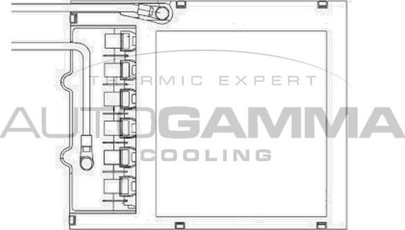 Autogamma 104883 - Scambiatore calore, Riscaldamento abitacolo autozon.pro