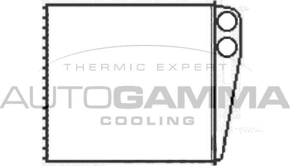 Autogamma 104887 - Scambiatore calore, Riscaldamento abitacolo autozon.pro