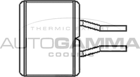 Autogamma 104879 - Scambiatore calore, Riscaldamento abitacolo autozon.pro