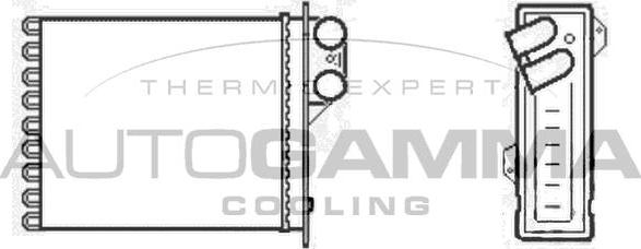 Autogamma 104874 - Scambiatore calore, Riscaldamento abitacolo autozon.pro