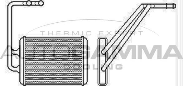 Autogamma 104875 - Scambiatore calore, Riscaldamento abitacolo autozon.pro