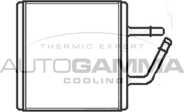 Autogamma 104878 - Scambiatore calore, Riscaldamento abitacolo autozon.pro