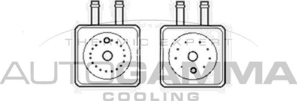 Autogamma 104798 - Radiatore olio, Olio motore autozon.pro