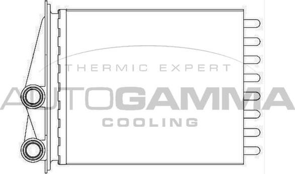 Autogamma 104773 - Scambiatore calore, Riscaldamento abitacolo autozon.pro