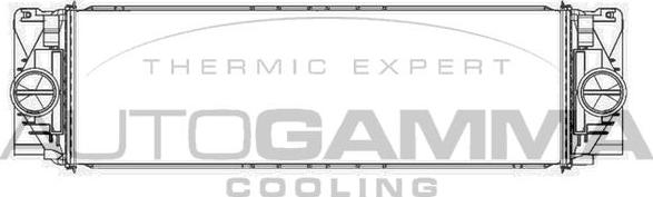 Autogamma 105939 - Intercooler autozon.pro