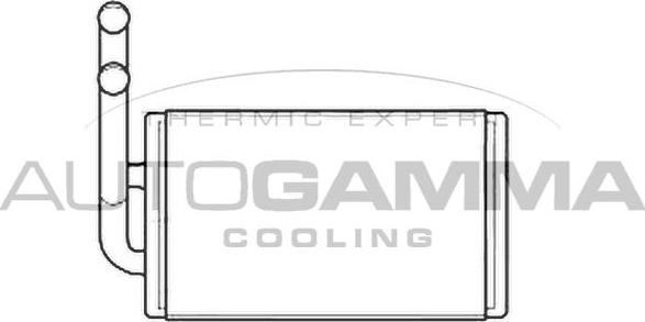 Autogamma 105925 - Scambiatore calore, Riscaldamento abitacolo autozon.pro