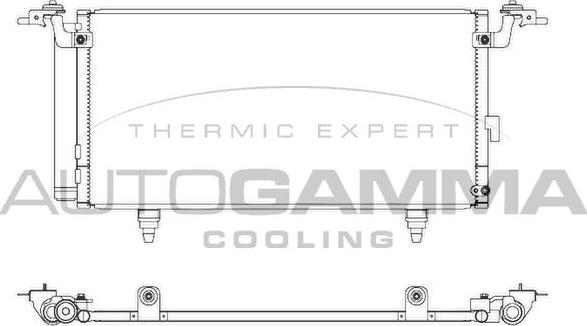 Autogamma 105971 - Condensatore, Climatizzatore autozon.pro