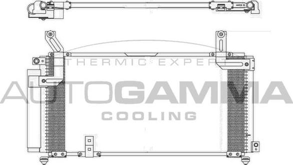 Autogamma 105972 - Condensatore, Climatizzatore autozon.pro