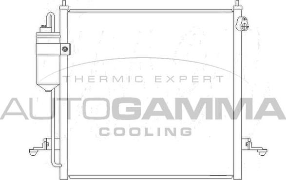 Autogamma 105460 - Condensatore, Climatizzatore autozon.pro