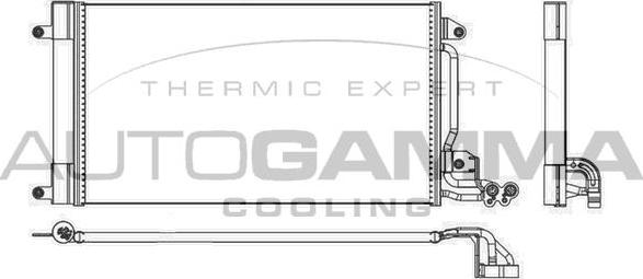 Autogamma 105463 - Condensatore, Climatizzatore autozon.pro