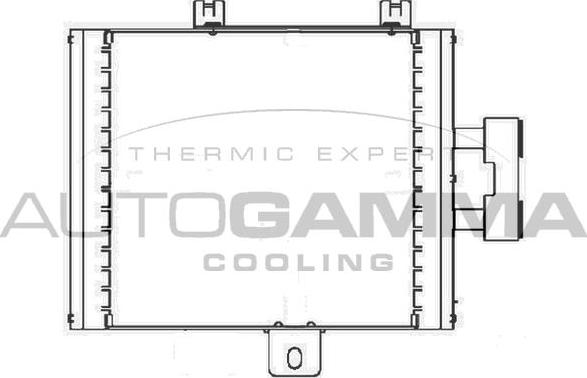 Autogamma 105401 - Radiatore olio, Olio motore autozon.pro