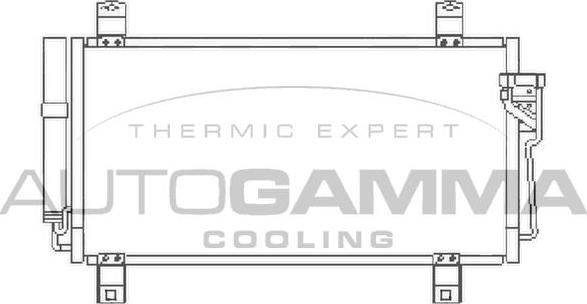 Autogamma 105506 - Condensatore, Climatizzatore autozon.pro