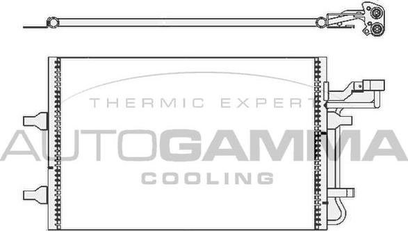 Autogamma 105512 - Condensatore, Climatizzatore autozon.pro