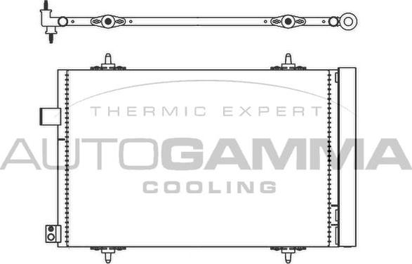 Autogamma 105585 - Condensatore, Climatizzatore autozon.pro