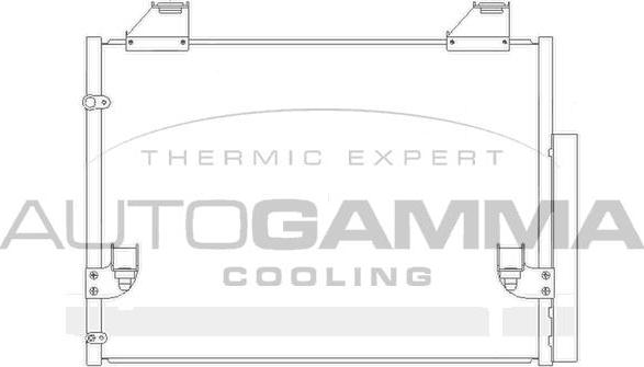 Autogamma 105357 - Condensatore, Climatizzatore autozon.pro