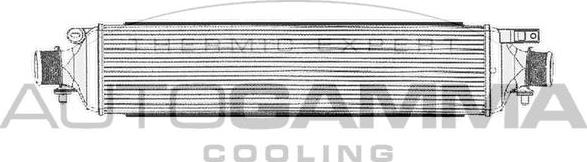 Autogamma 105336 - Intercooler autozon.pro