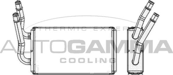 Autogamma 105326 - Scambiatore calore, Riscaldamento abitacolo autozon.pro