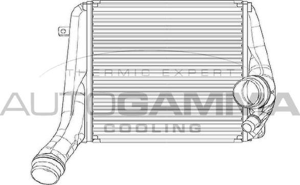 Autogamma 105377 - Intercooler autozon.pro