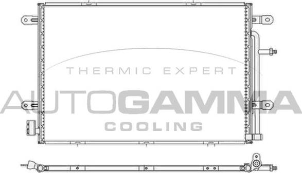 Autogamma 105243 - Condensatore, Climatizzatore autozon.pro