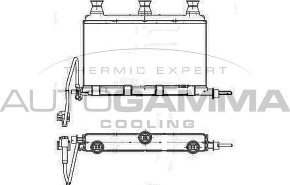 Autogamma 105230 - Scambiatore calore, Riscaldamento abitacolo autozon.pro