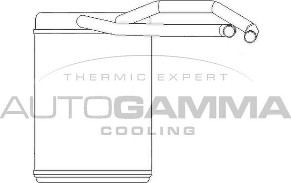 Autogamma 105232 - Scambiatore calore, Riscaldamento abitacolo autozon.pro