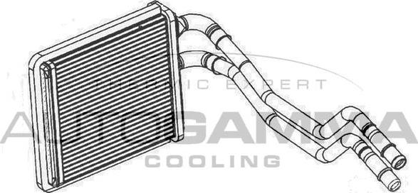 Autogamma 105706 - Scambiatore calore, Riscaldamento abitacolo autozon.pro