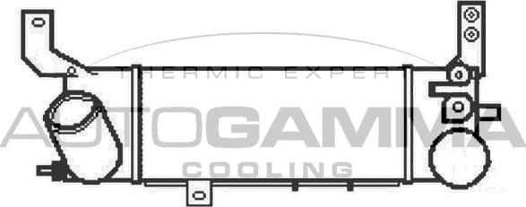 Autogamma 105708 - Intercooler autozon.pro