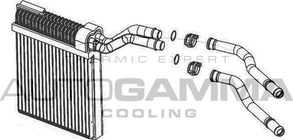 Autogamma 105707 - Scambiatore calore, Riscaldamento abitacolo autozon.pro