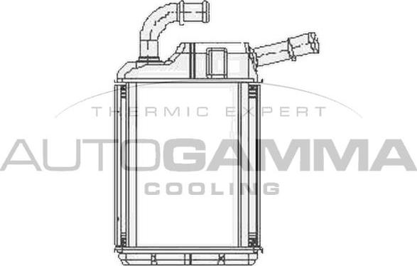 Autogamma 105773 - Scambiatore calore, Riscaldamento abitacolo autozon.pro