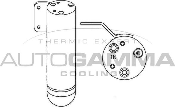 Autogamma 106206 - Essiccatore, Climatizzatore autozon.pro