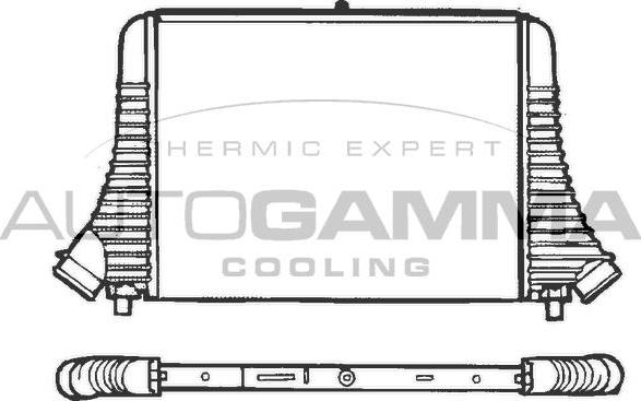 Autogamma 101490 - Intercooler autozon.pro