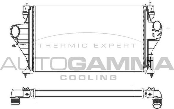 Autogamma 101492 - Intercooler autozon.pro