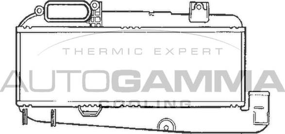 Autogamma 101489 - Intercooler autozon.pro