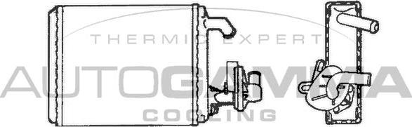 Autogamma 101645 - Scambiatore calore, Riscaldamento abitacolo autozon.pro