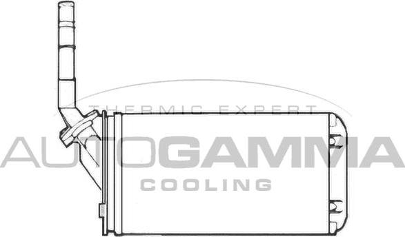 Autogamma 101677 - Scambiatore calore, Riscaldamento abitacolo autozon.pro