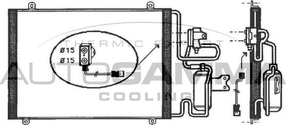 Autogamma 101810 - Condensatore, Climatizzatore autozon.pro