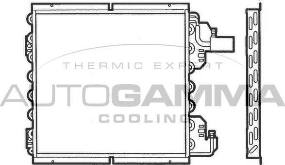 Autogamma 101790 - Condensatore, Climatizzatore autozon.pro