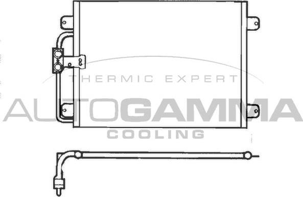 Autogamma 101793 - Condensatore, Climatizzatore autozon.pro