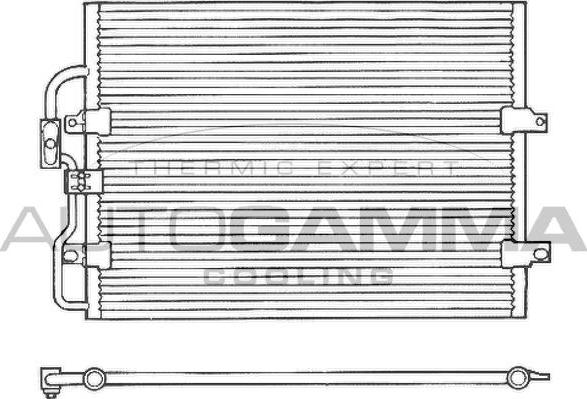 Autogamma 101706 - Condensatore, Climatizzatore autozon.pro