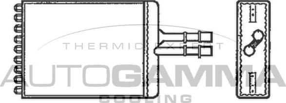 Autogamma 101772 - Scambiatore calore, Riscaldamento abitacolo autozon.pro