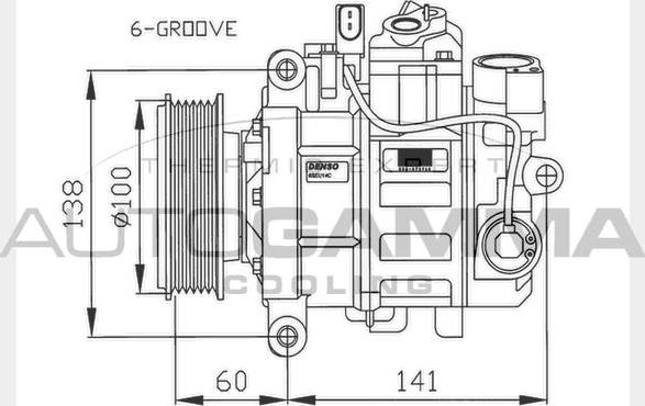 Autogamma 108029 - Compressore, Climatizzatore autozon.pro